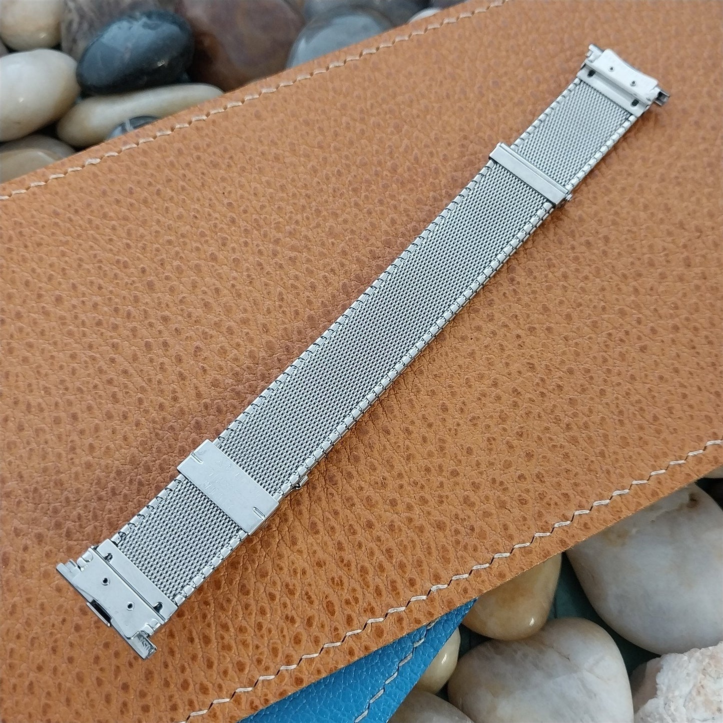 19mm 18mm JB Champion Stainless Steel Komfit 1960s Vintage Watch Band