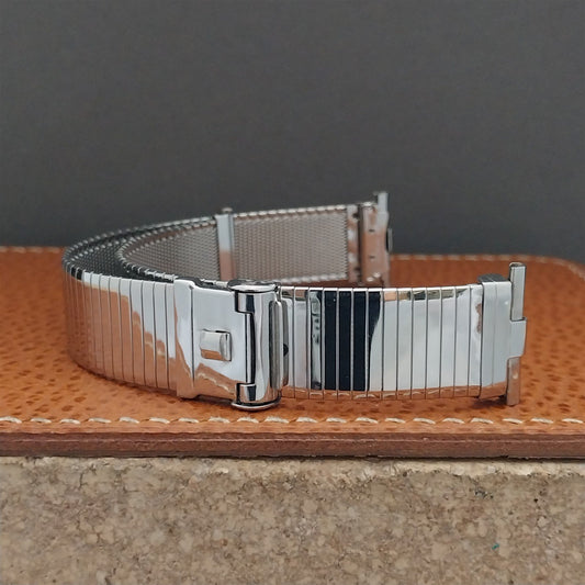 19mm 18mm JB Champion Stainless Steel Komfit 1960s Vintage Watch Band