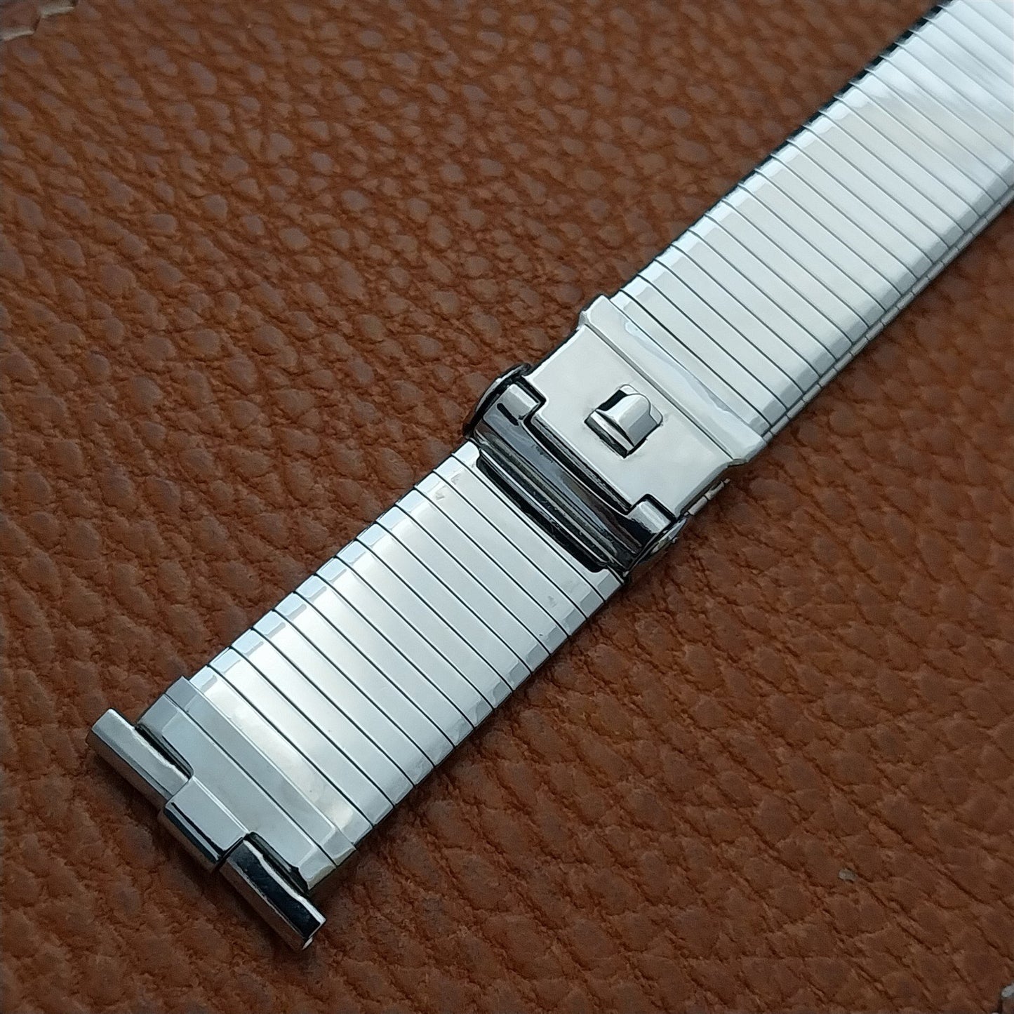 19mm 18mm JB Champion Stainless Steel Komfit 1960s Vintage Watch Band