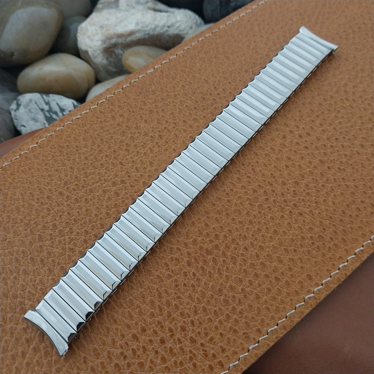 Vintage 17.2mm Speidel Fullback Stainless Steel Unused Clasic 1960s Watch Band