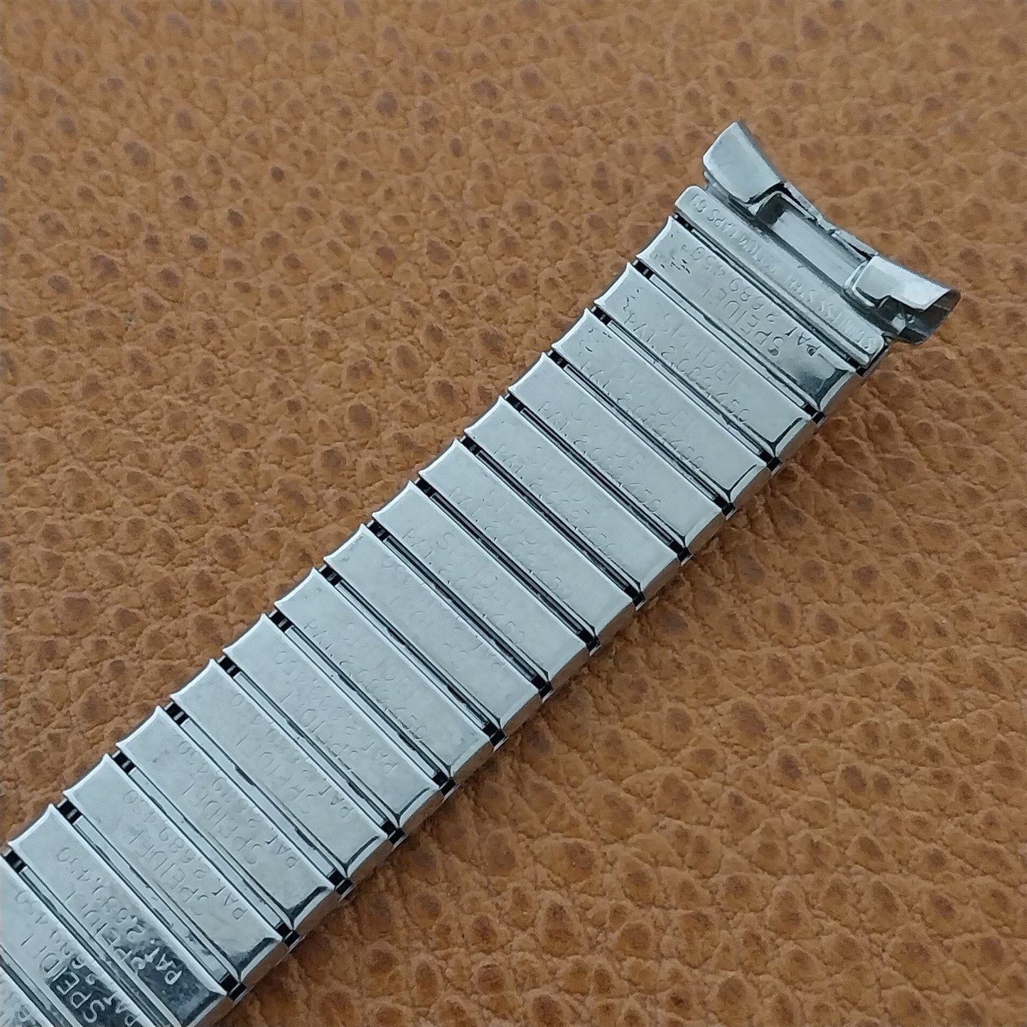 Vintage 17.2mm Speidel Fullback Stainless Steel Unused Clasic 1960s Watch Band