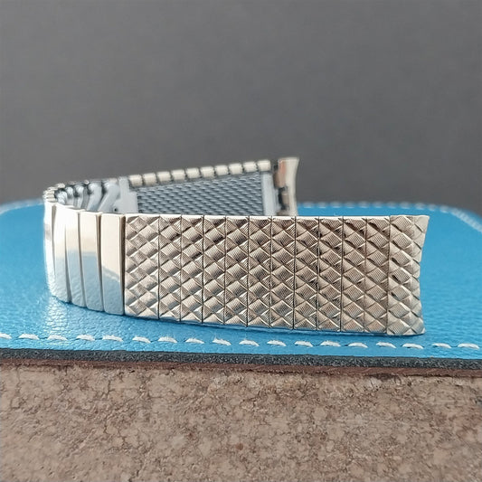Vintage 17.2mm Curved End Gold-Filled Baldwin Short Unused nos 1960s Watch Band