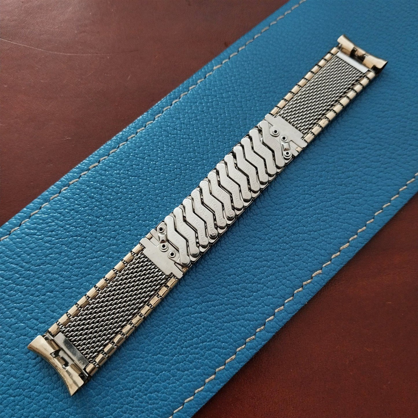 Vintage 17.2mm Curved End Gold-Filled Baldwin Short Unused nos 1960s Watch Band
