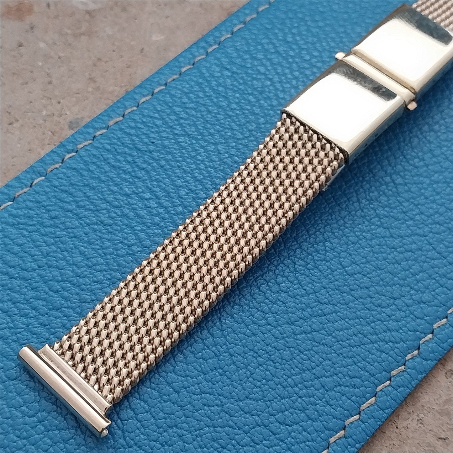 Gold-Filled Mesh Kreisler 19mm 18mm 16mm 1940s Vintage Watch Band