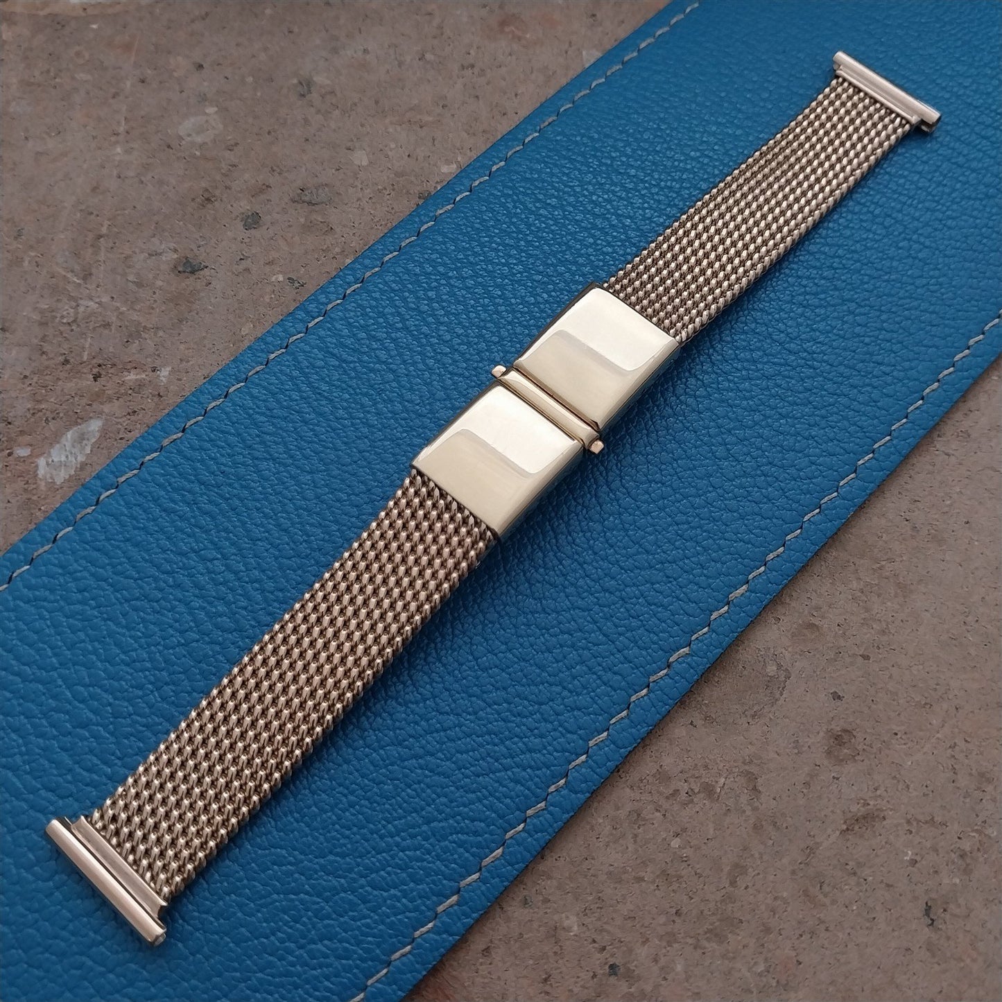 Gold-Filled Mesh Kreisler 19mm 18mm 16mm 1940s Vintage Watch Band