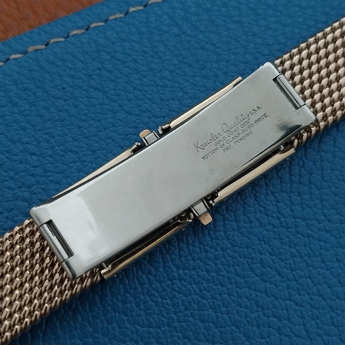 Gold-Filled Mesh Kreisler 19mm 18mm 16mm 1940s Vintage Watch Band