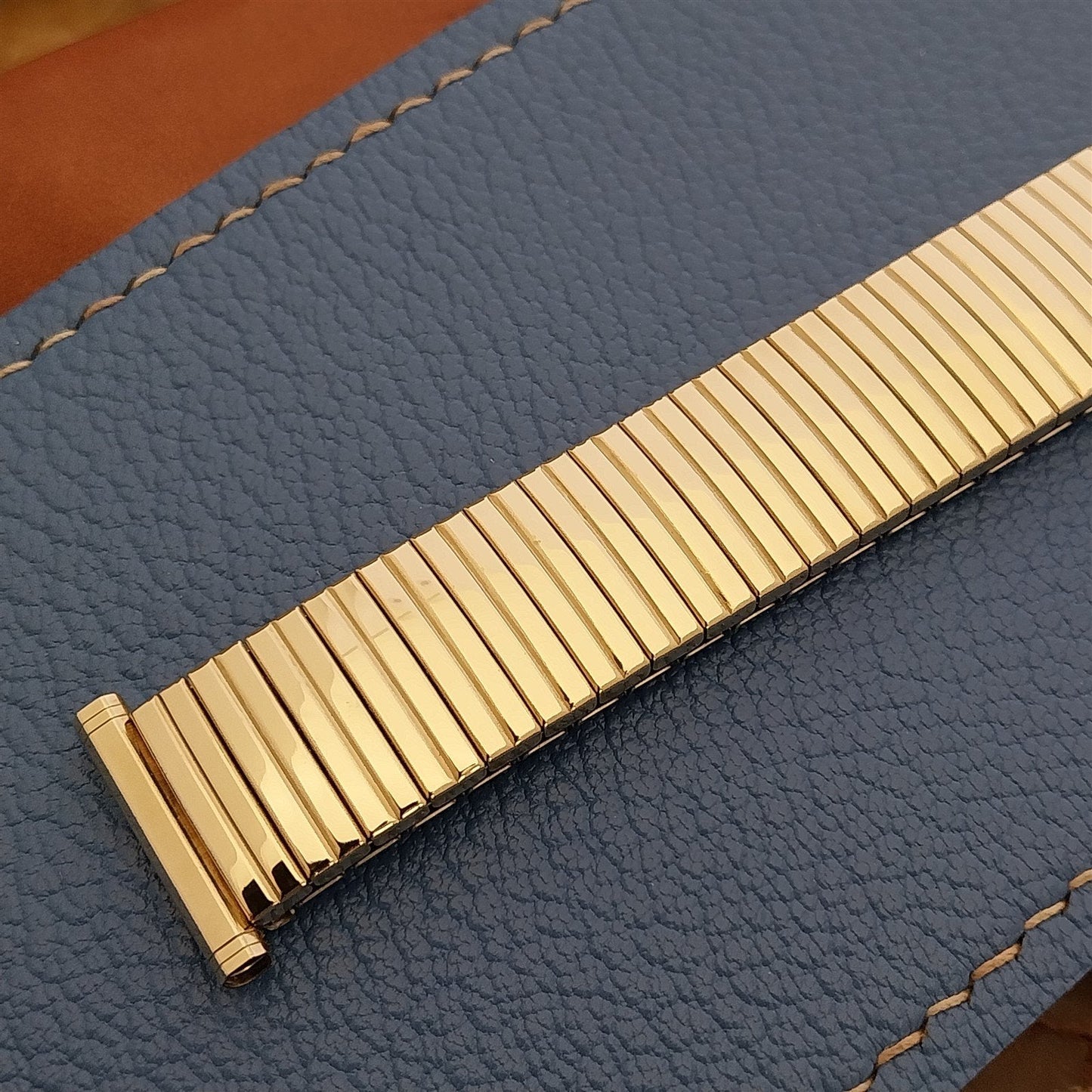 19mm 18mm 16mm 10K Gold Filled 1965 Speidel Linesman Unused Vintage Watch Band