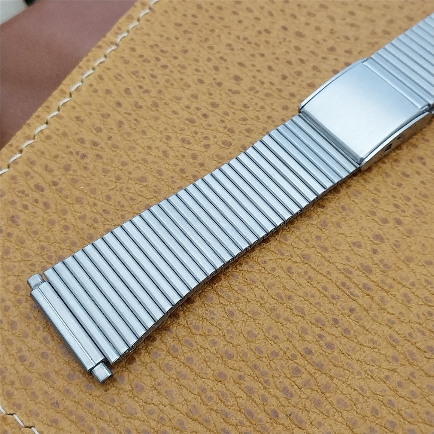18mm 19mm 20mm 22mm Classic Speidel Stainless Steel 1970s Vintage Watch Band