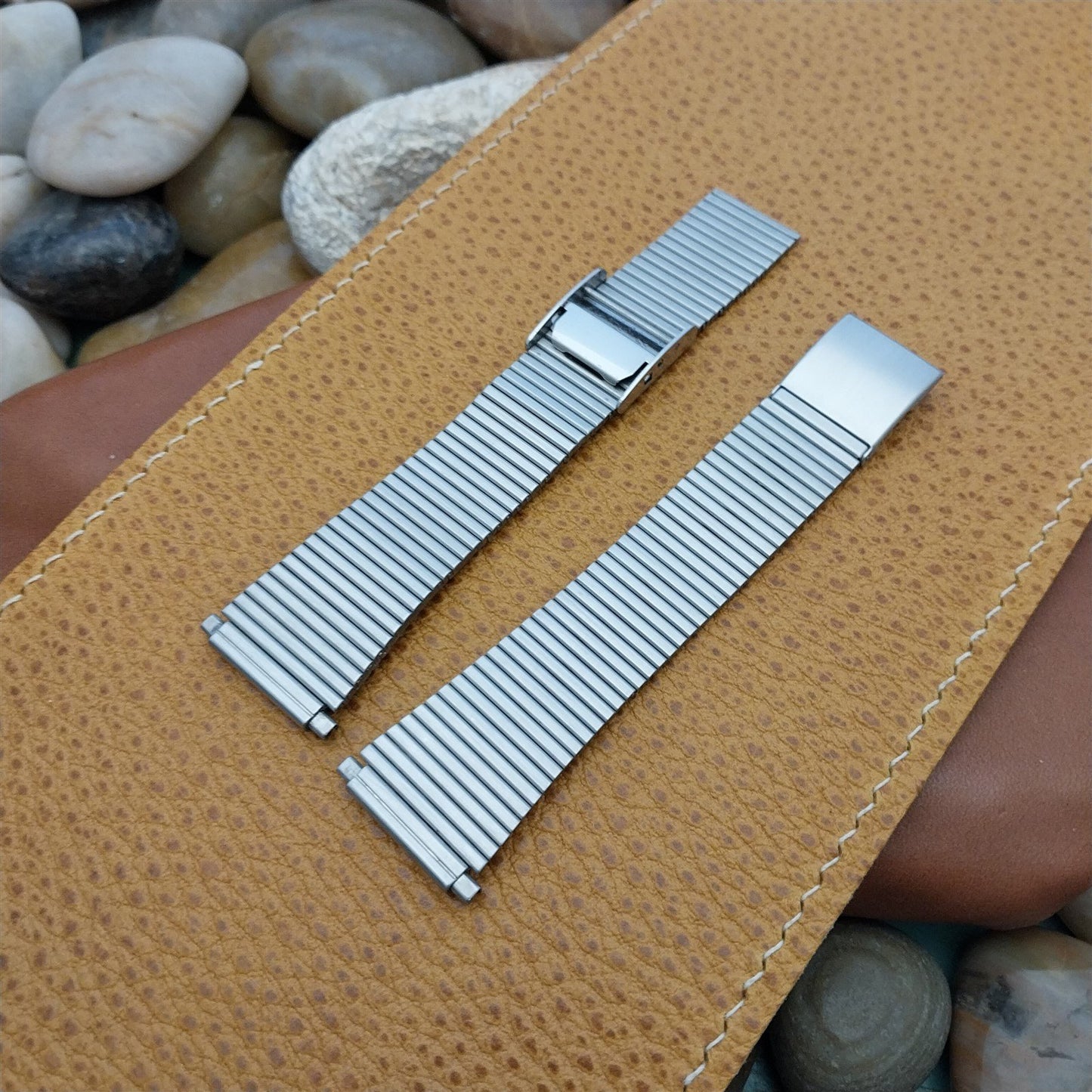 18mm 19mm 20mm 22mm Classic Speidel Stainless Steel 1970s Vintage Watch Band