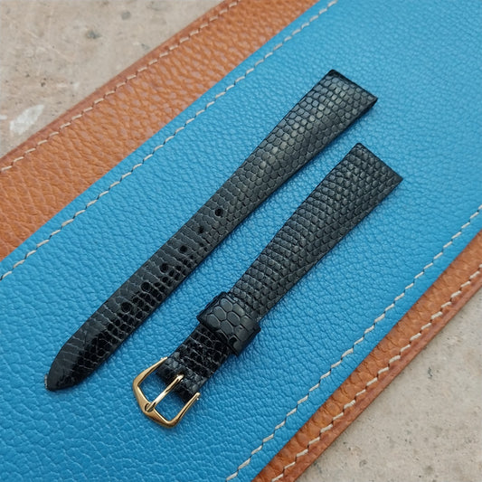 Womens Long JB Champion Java Lizard 9/16" 14mm nos 1970s Vintage Watch Band