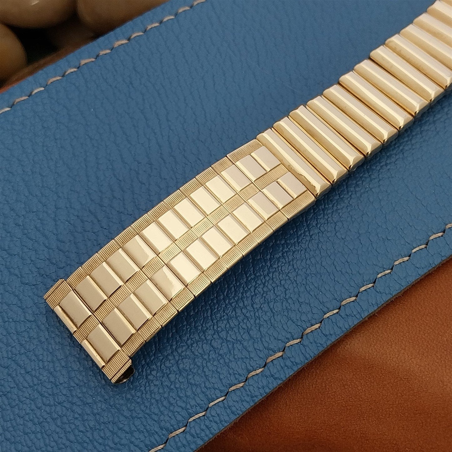 19mm 18mm 17mm Gemex 10k Gold-Filled Expansion Unused 1960s Vintage Watch Band