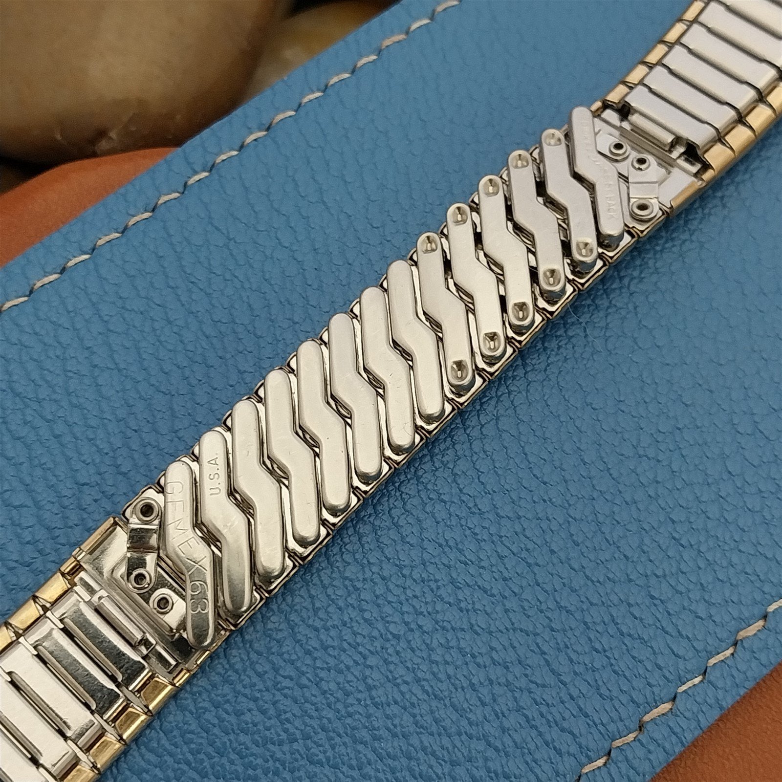 19mm 18mm 17mm Gemex 10k Gold-Filled Expansion Unused 1960s Vintage Watch Band