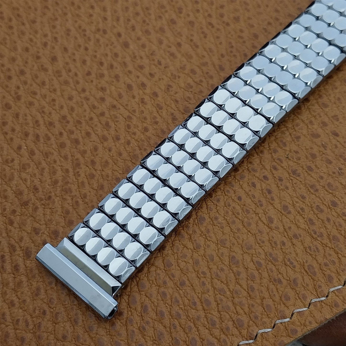 16mm 18mm 19mm Gemex Classic Stainless Steel Expansion 1950s Vintage Watch Band