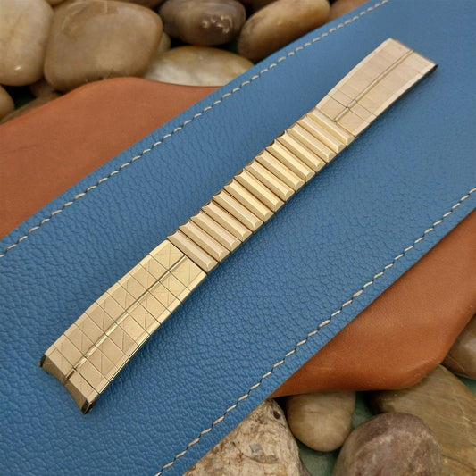 Vintage 17.2mm Gold-Filled Stonewall USA Classic Stretch 1960s Unused Watch Band