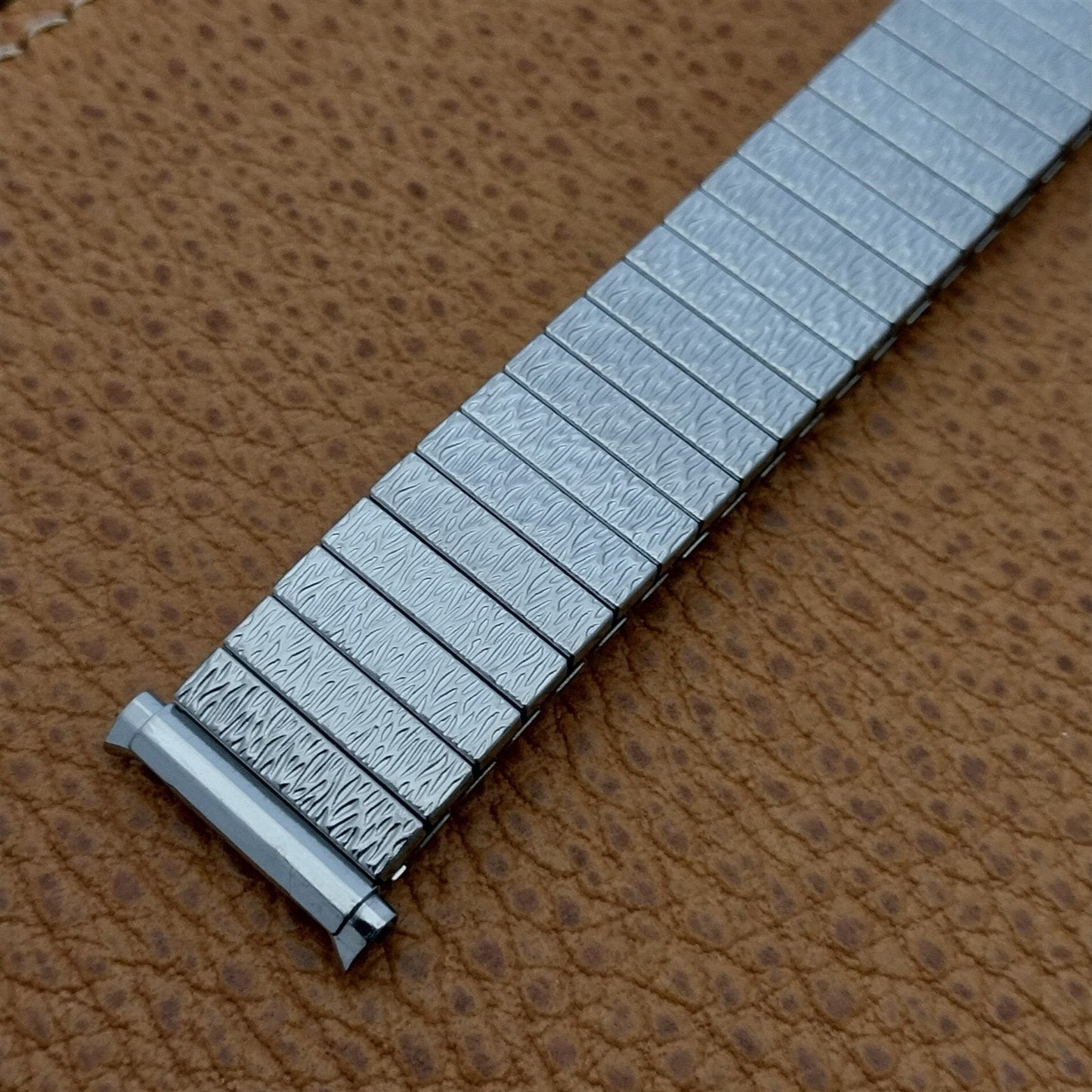 JB Champion Stainless Steel Expansion 1970s Vintage Watch Band 16mm 18mm 19mm