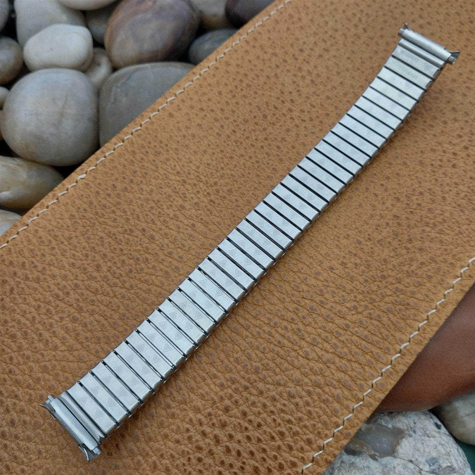 JB Champion Stainless Steel Expansion 1970s Vintage Watch Band 16mm 18mm 19mm