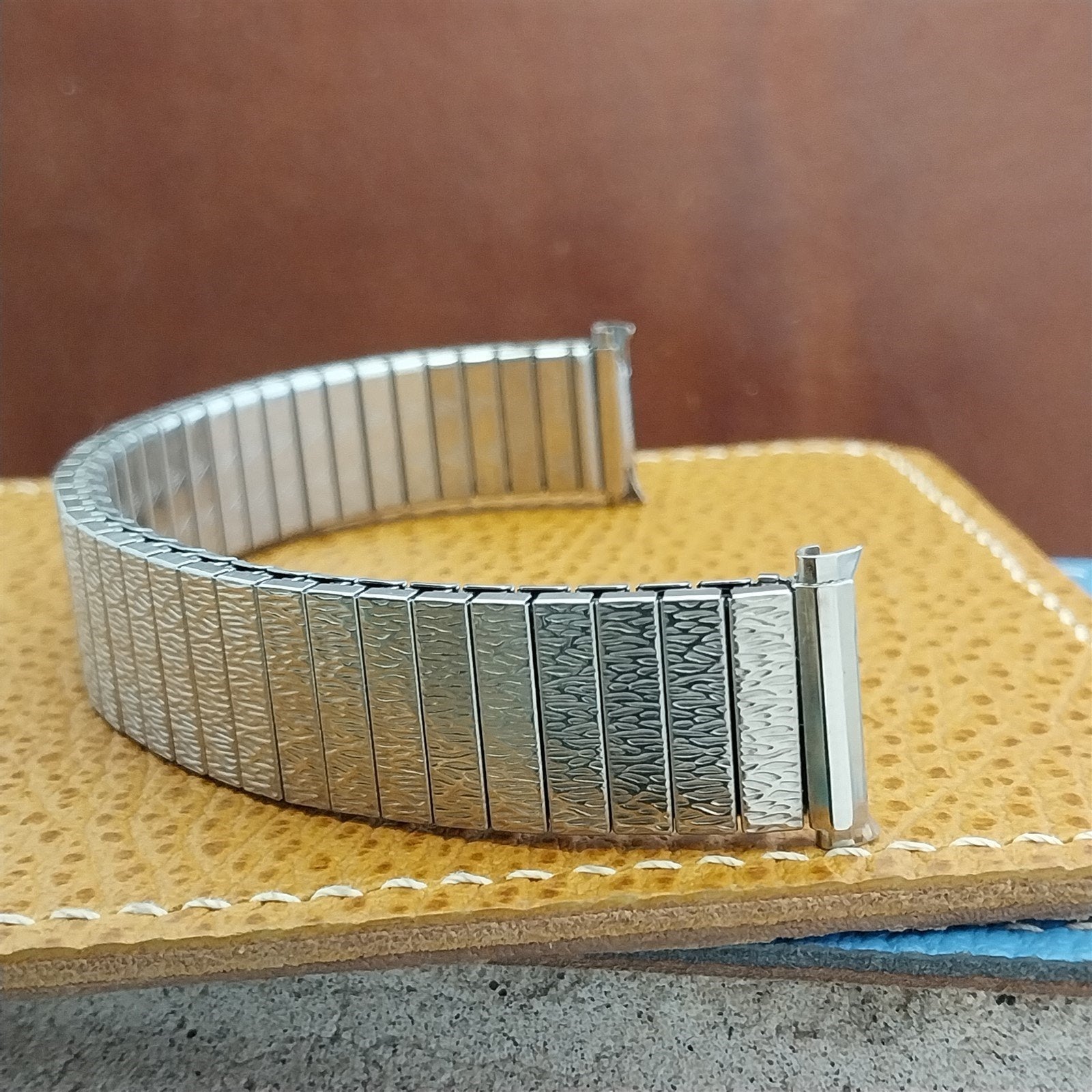 JB Champion Stainless Steel Expansion 1970s Vintage Watch Band 16mm 18mm 19mm