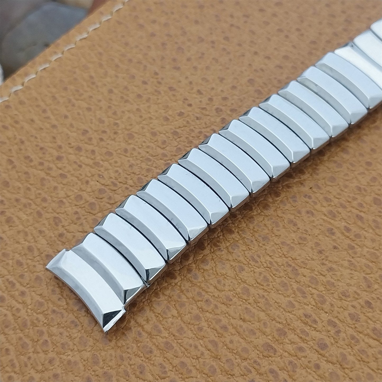 17.2mm Elgin Stainless Steel Hadley Lakewood nos Unused 1950s Vintage Watch Band