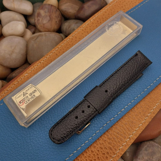 5/8" JB Champion Short Padded Scotch Grain nos 1960s Vintage Watch Band