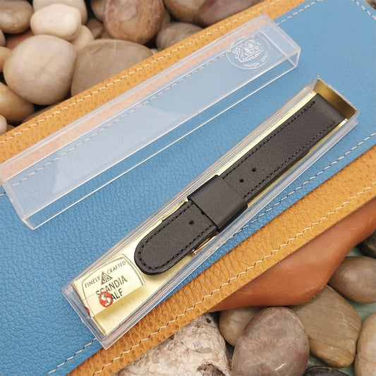 5/8" JB Champion Short Hand-Finished Scandia Calf nos 1960s Vintage Watch Band