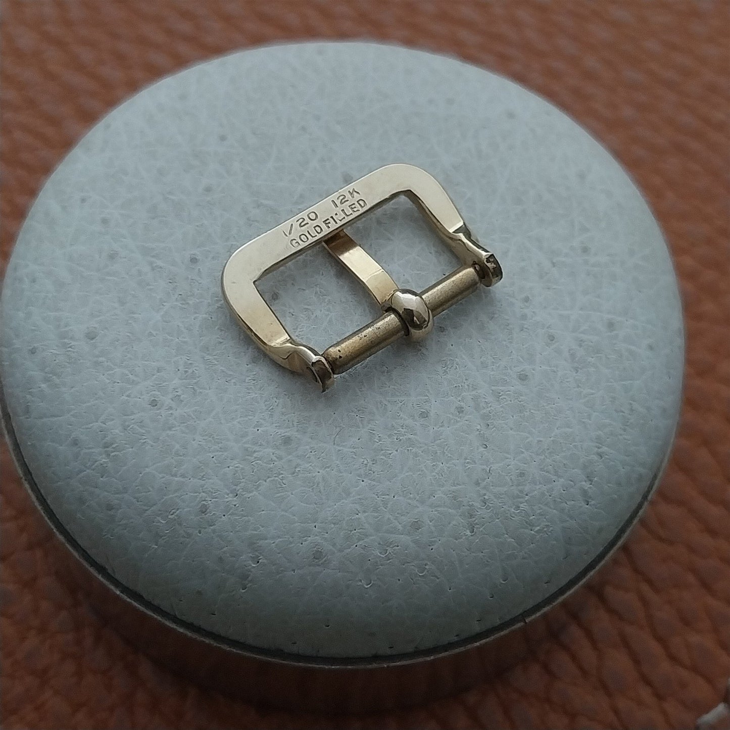 1/2" 12k Gold-Filled 1930s-1940s Vintage Watch Strap Buckle