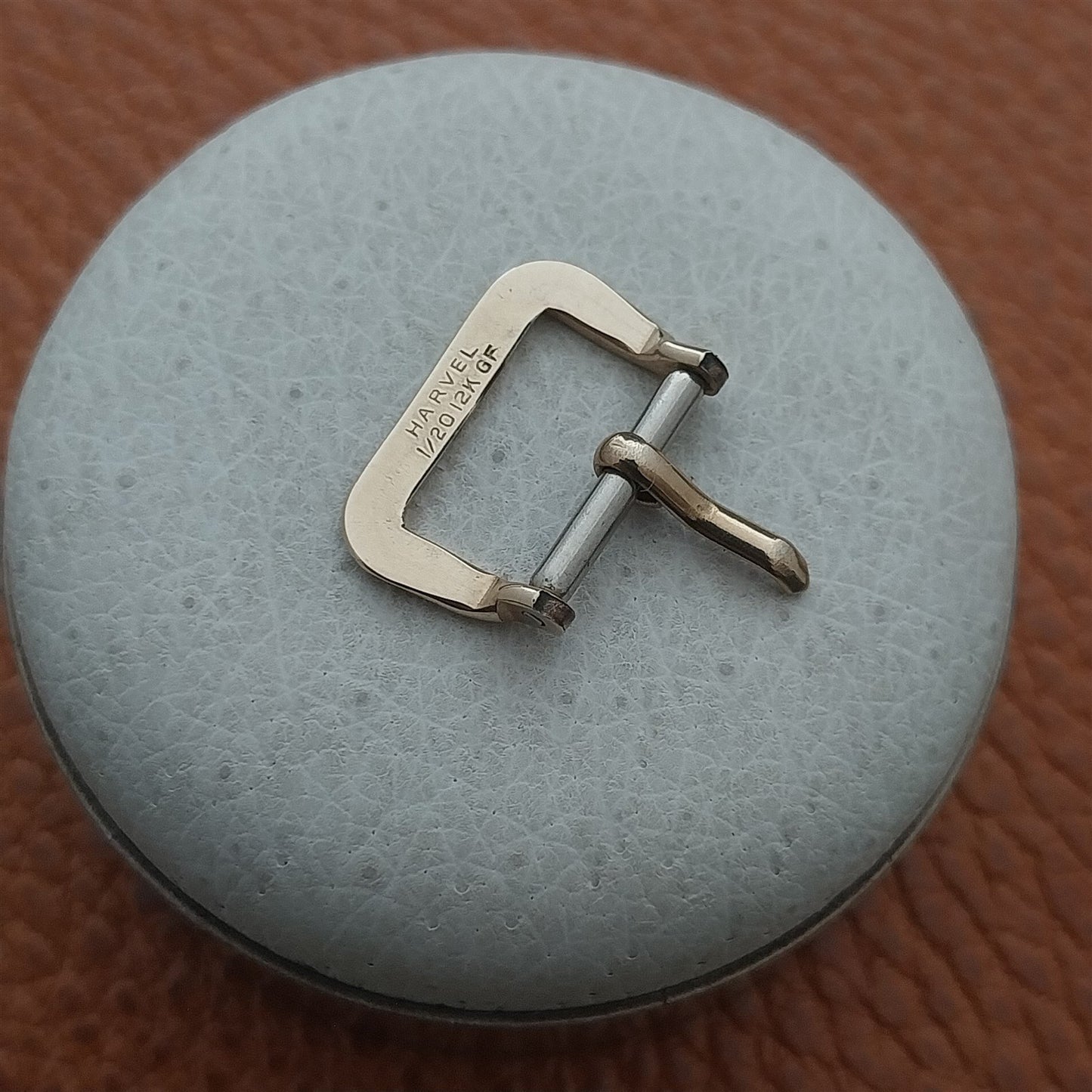 Harvel 1/2" 12k Gold-Filled 1930s-1940s Vintage Watch Strap Buckle