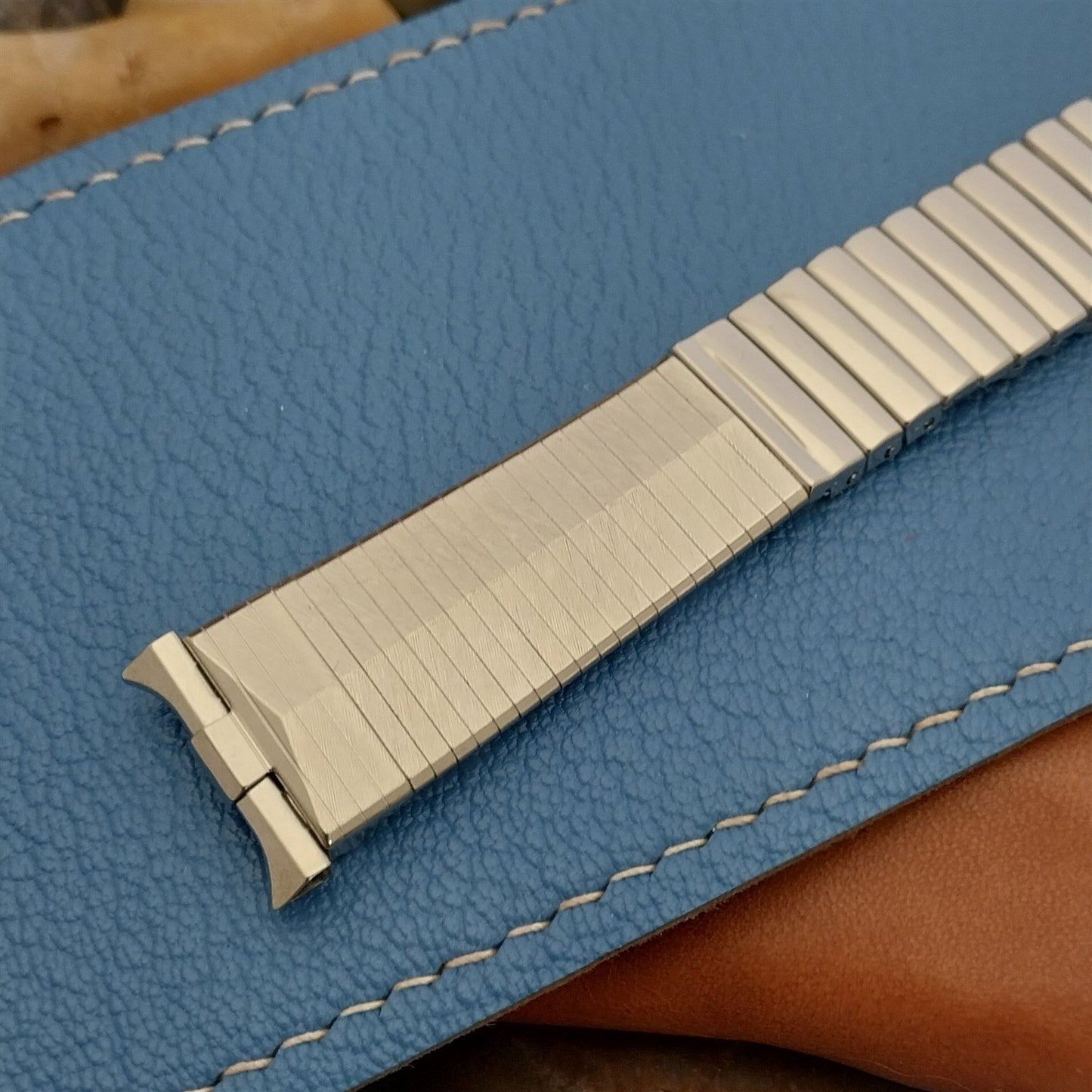 19mm 18mm 17mm JB Champion Stainless Steel Unused 1960s nos Vintage Watch Band