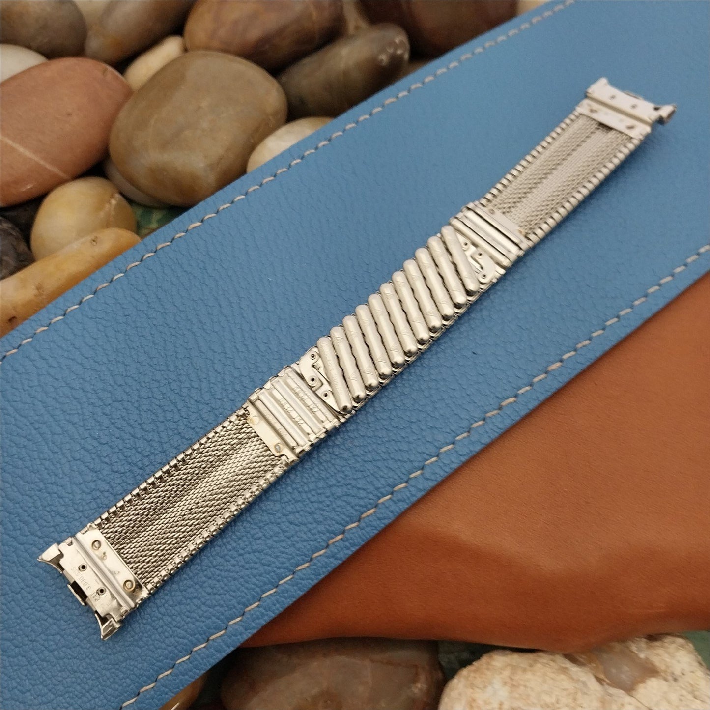 19mm 18mm 17mm JB Champion Stainless Steel Unused 1960s nos Vintage Watch Band