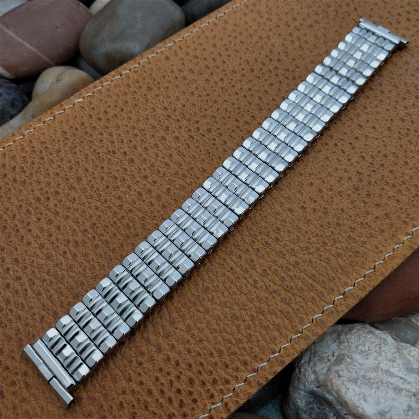 19mm 18mm Stainless Steel JB Champion Classic Unused 1960s Vintage Watch Band