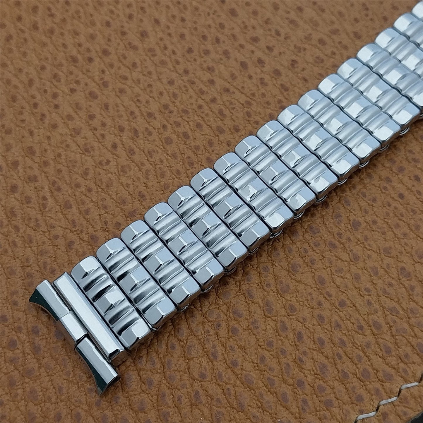 19mm 18mm Stainless Steel JB Champion Classic Unused 1960s Vintage Watch Band