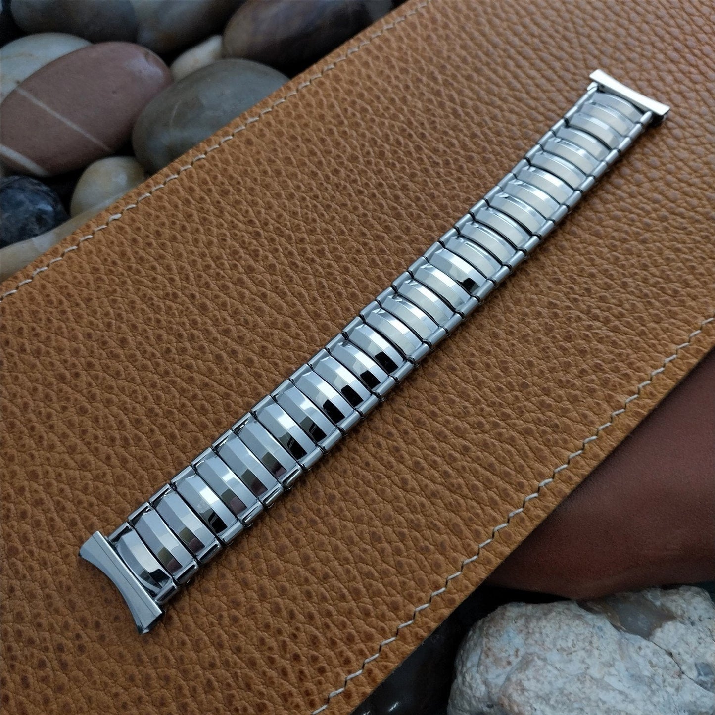 19mm 18mm JB Champion Classic 1950s Stainless Steel Expansion Vintage Watch Band