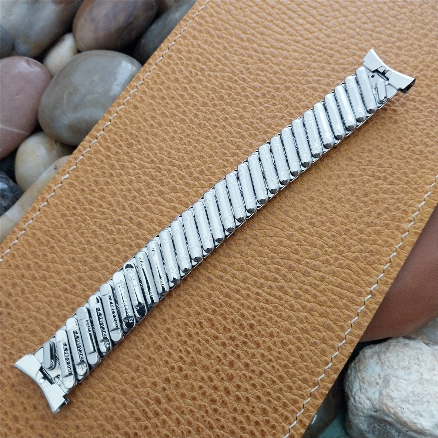 19mm 18mm JB Champion Classic 1950s Stainless Steel Expansion Vintage Watch Band