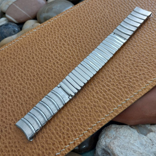 5/8" JB Champion USA Stainless Steel Unused NOS 1960s Vintage Watch Band