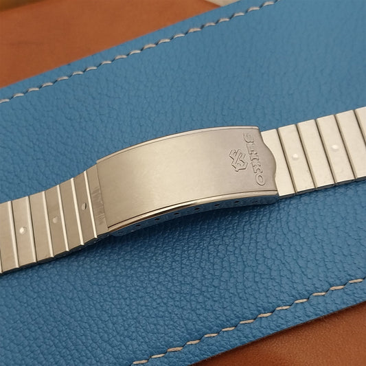 18mm Seiko SQ Quartz Japan nos Stainless Steel B1066 Vintage Watch Band