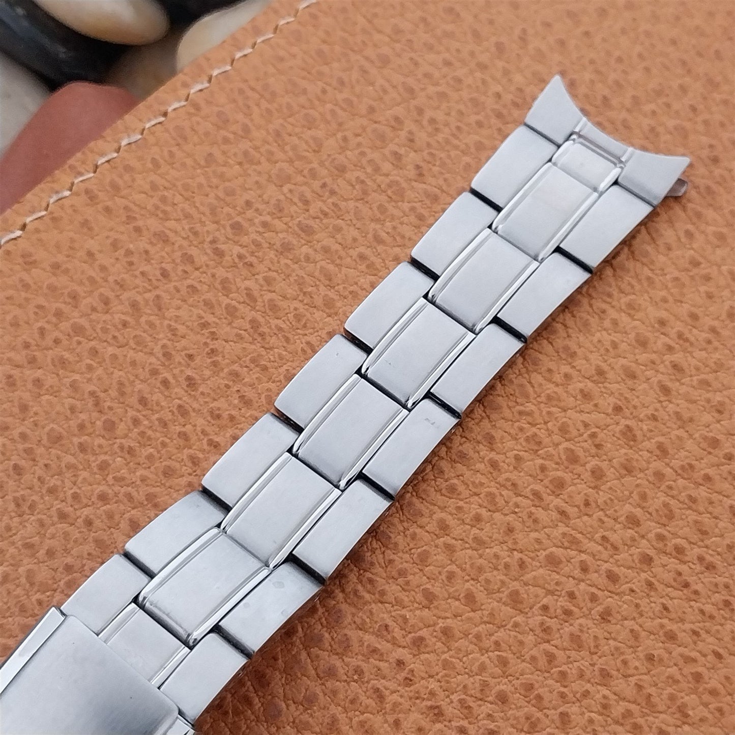 20mm Seiko nos Solid Link Stainless Steel 34C3 ZI Vintage Watch Band