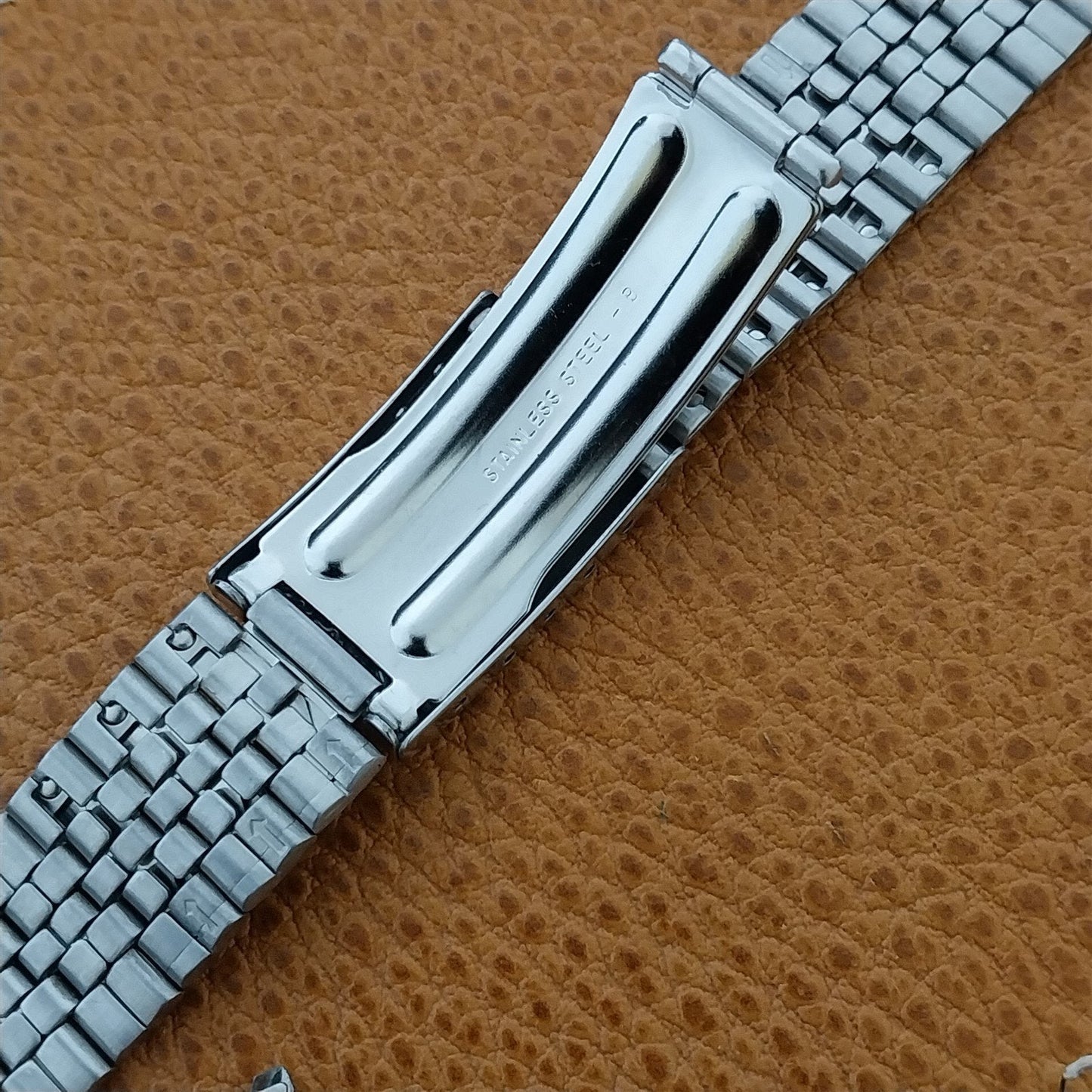 Seiko B1680-E nos Stainless Steel 18mm Vintage Watch Band