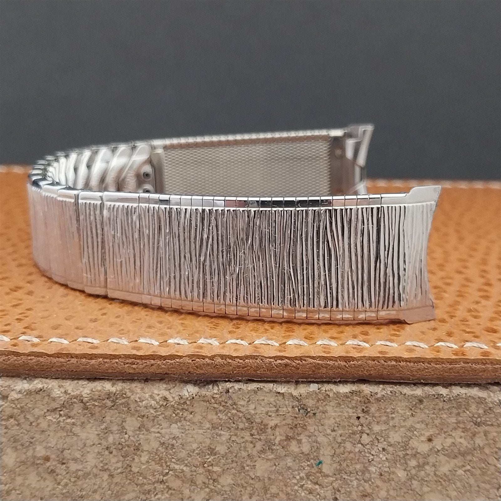 Vintage 19mm 18mm 17mm Stainless Steel Kreisler Unused 1960s Classic Watch Band