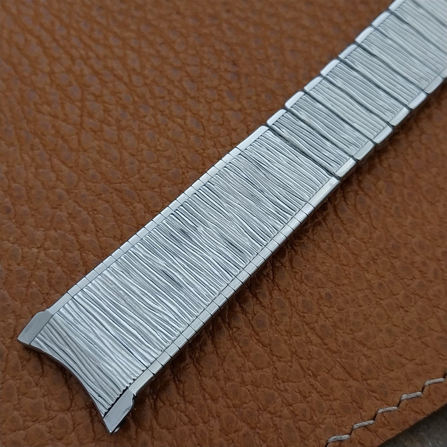 Vintage 19mm 18mm 17mm Stainless Steel Kreisler Unused 1960s Classic Watch Band