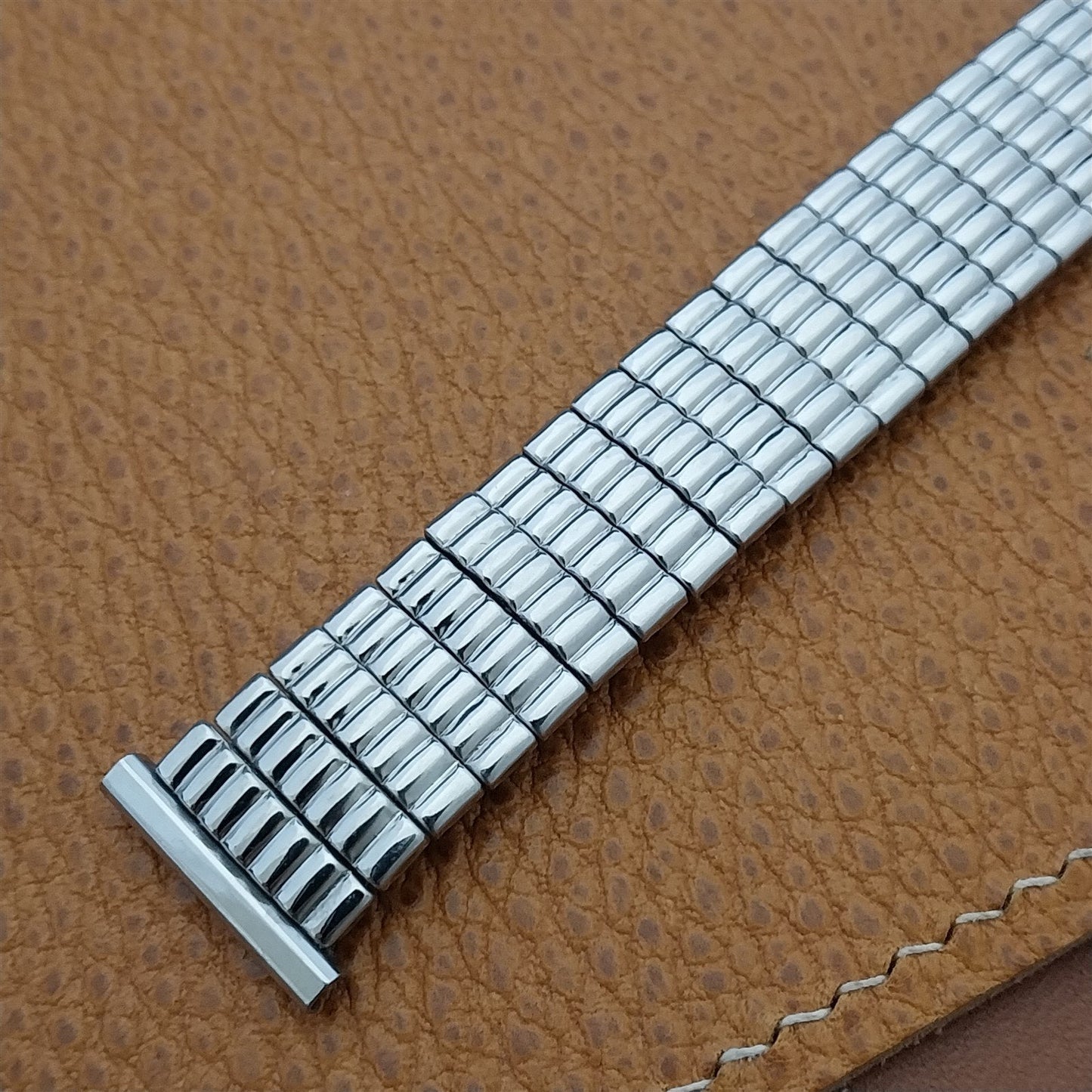 16mm 18mm 19mm 1950s Bellavance Stainless Steel Expansion nos Vintage Watch Band