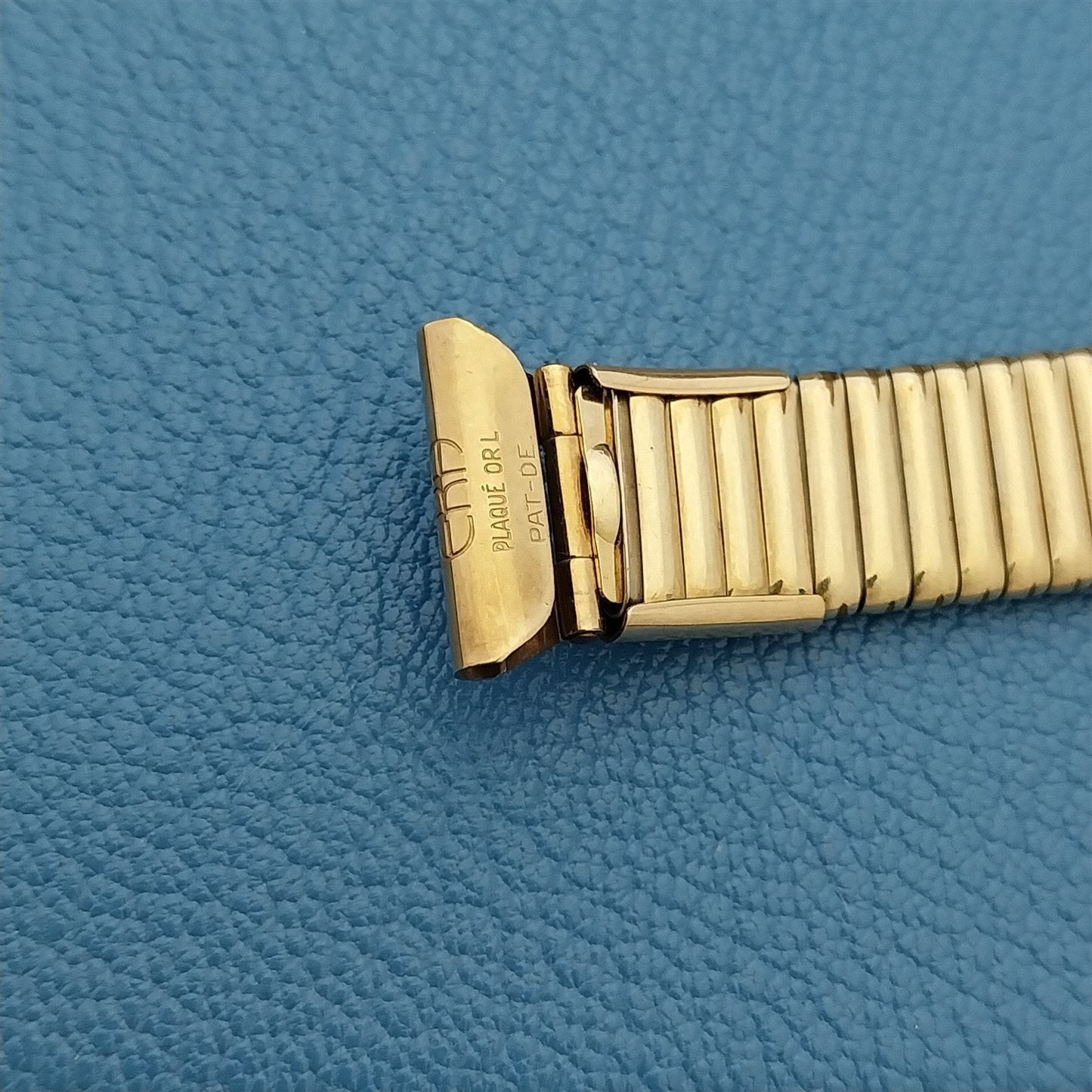 Vintage EKA 10k Yellow Gold Plaque Lamine Wire Lug nos Unused Watch Band