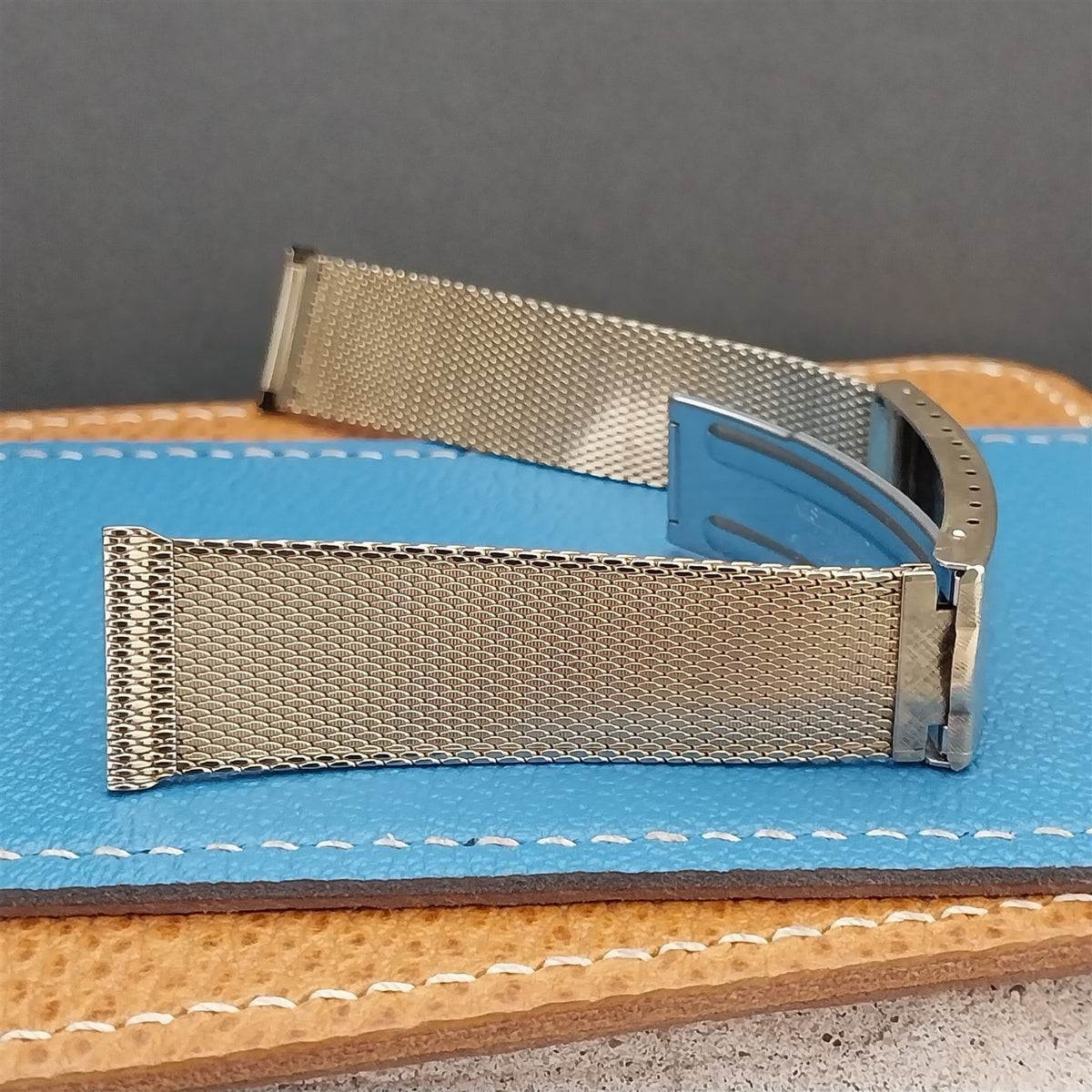 19mm 18mm 17mm Gold rgp Mesh 1960s Kestenmade NOS Vintage Watch Band