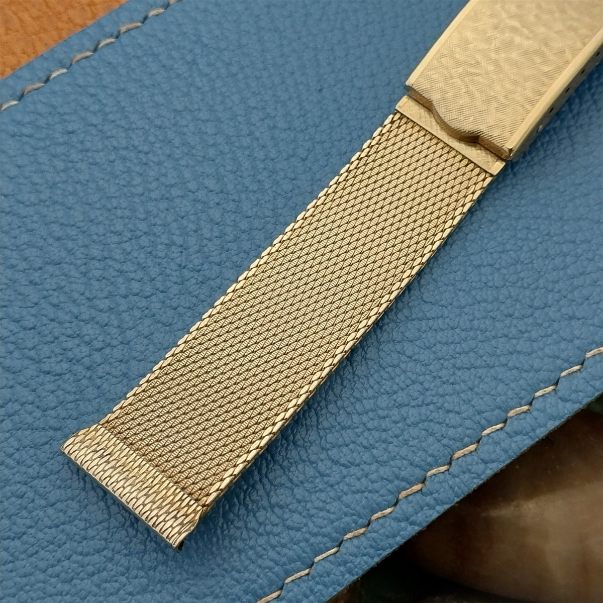 19mm 18mm 17mm Gold rgp Mesh 1960s Kestenmade NOS Vintage Watch Band