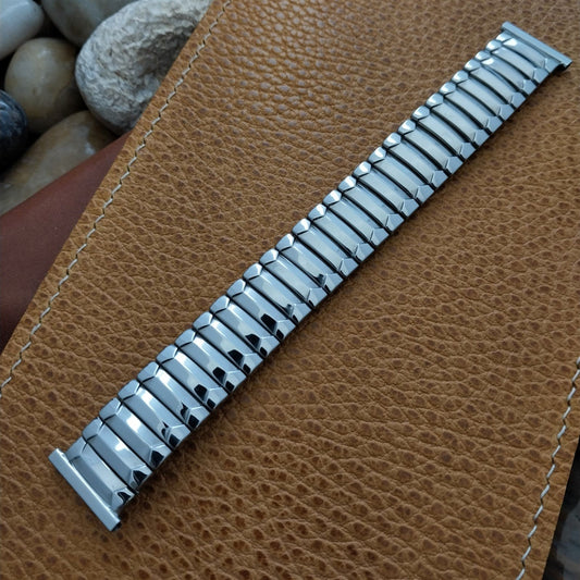 19mm 18mm 16mm Regal USA Stainless Steel nos Unused 1950s Vintage Watch Band