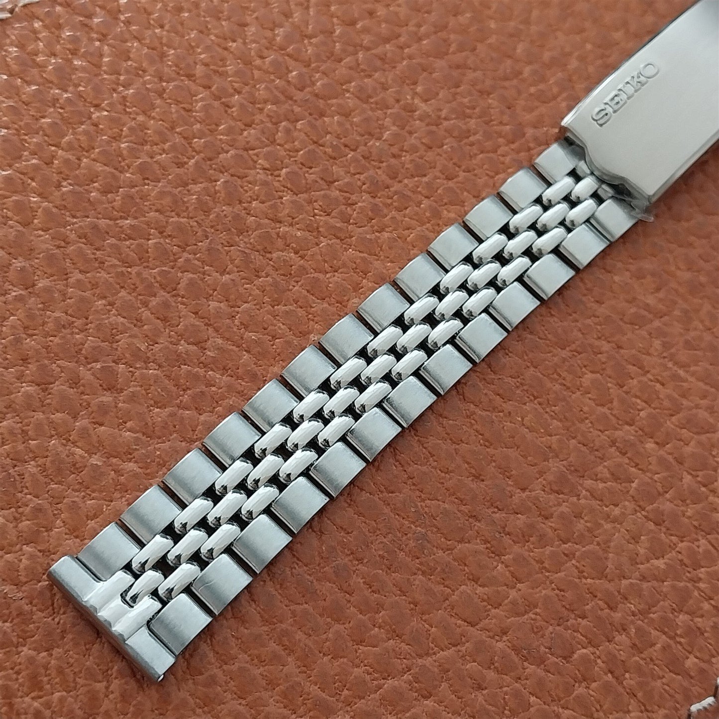14mm Seiko Ladies Beads of Rice Stainless Steel nos Vintage Watch Band