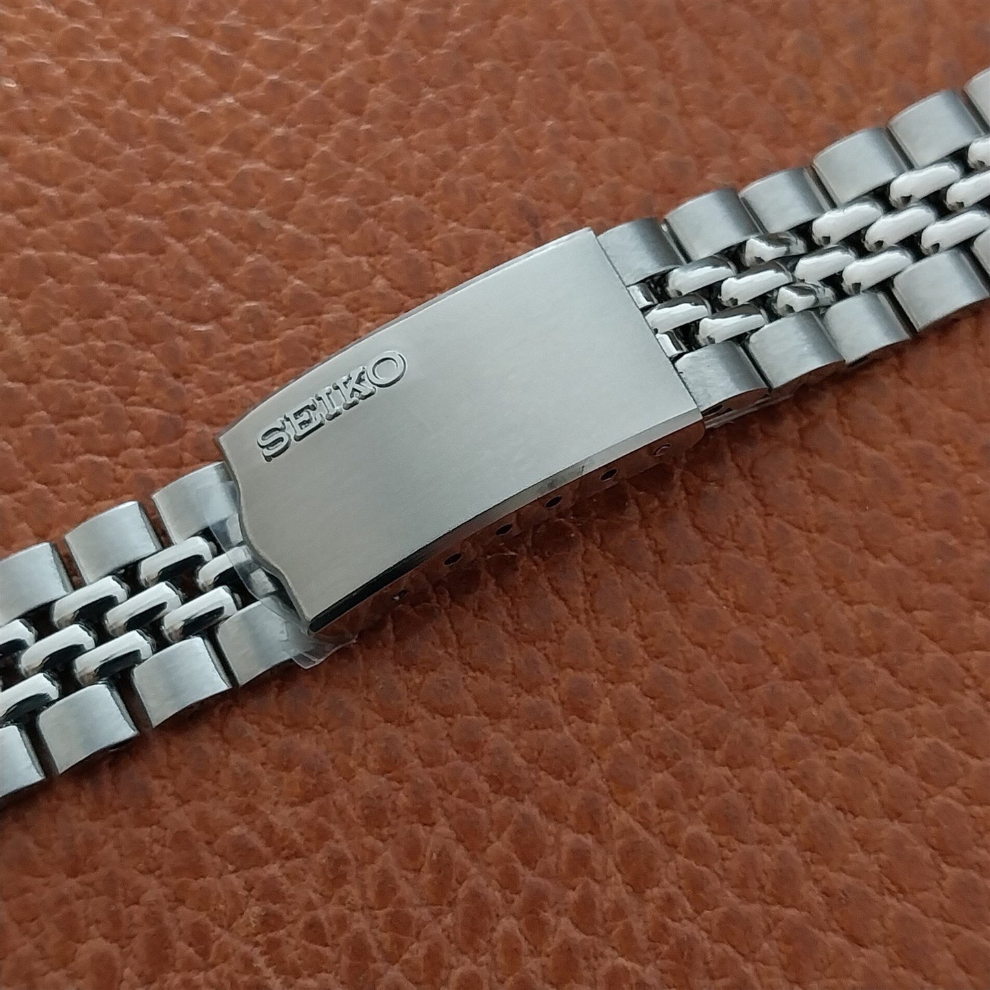 14mm Seiko Ladies Beads of Rice Stainless Steel nos Vintage Watch Band