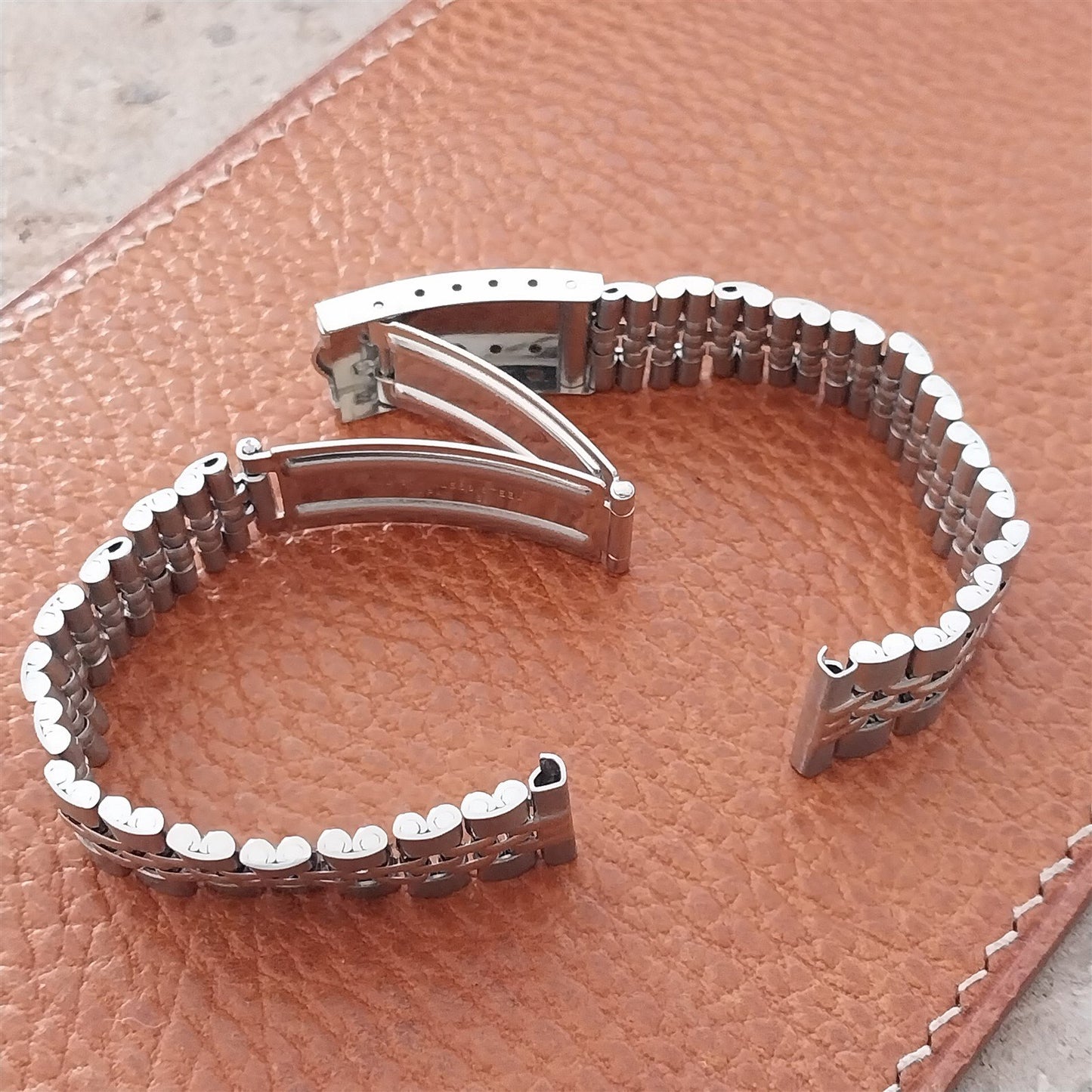 14mm Seiko Ladies Beads of Rice Stainless Steel nos Vintage Watch Band