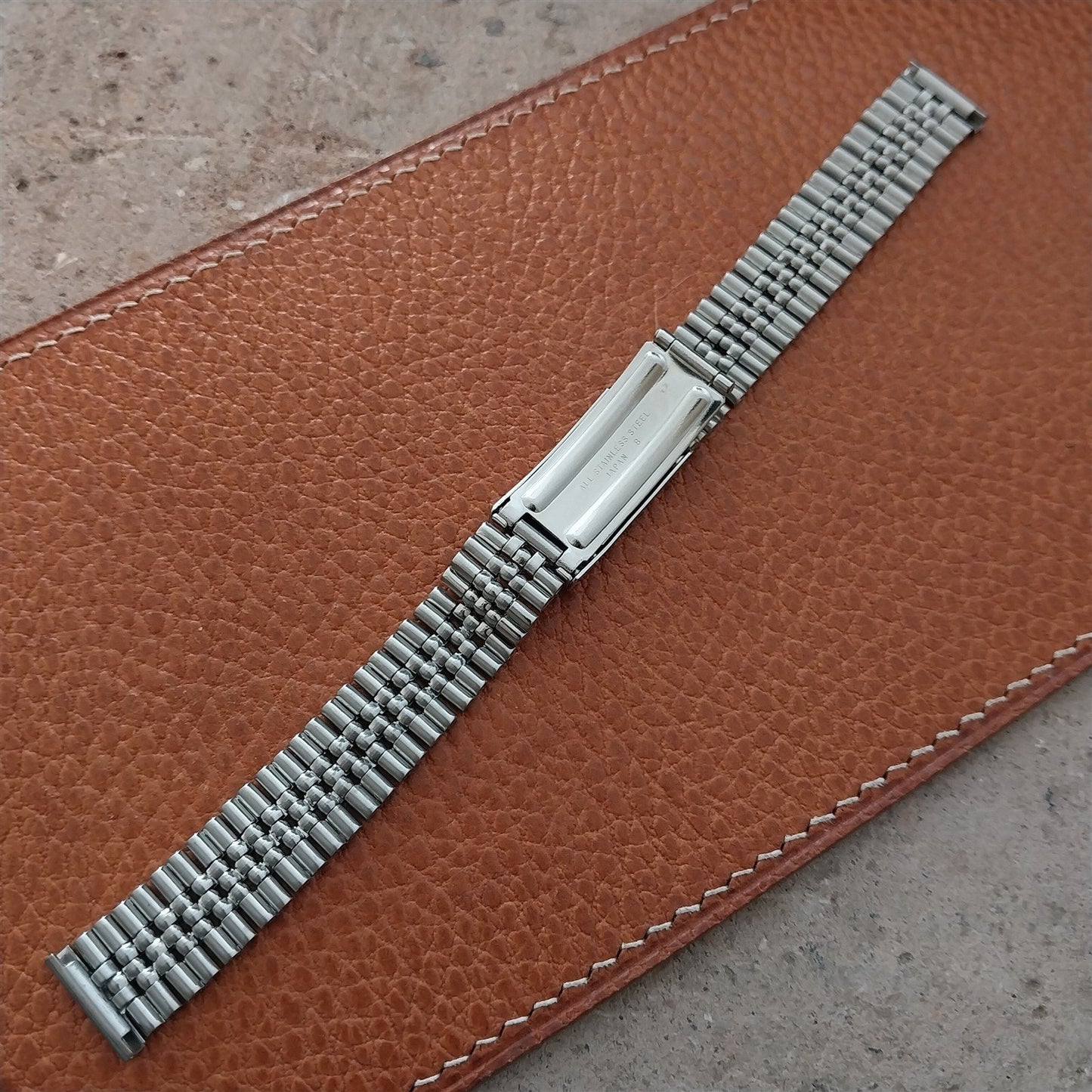 14mm Seiko Ladies Beads of Rice Stainless Steel nos Vintage Watch Band