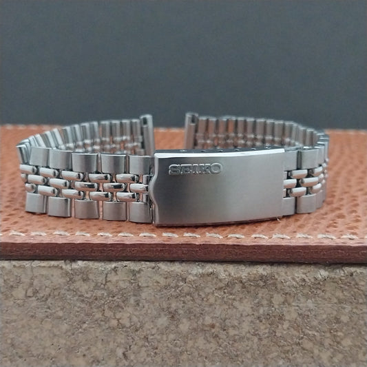 14mm Seiko Ladies Beads of Rice Stainless Steel nos Vintage Watch Band