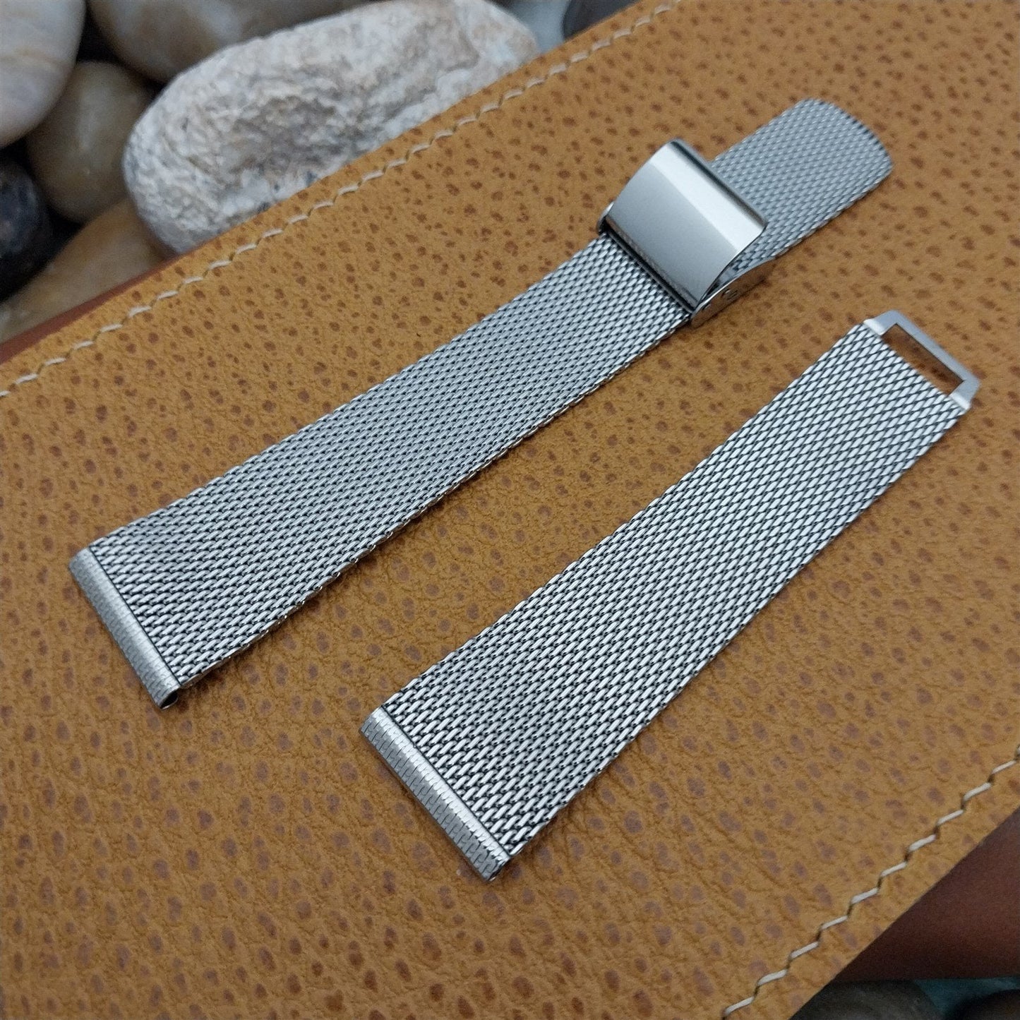 20mm Vintage Seiko Stainless Steel Mesh B063SX Classic Unused Watch Band