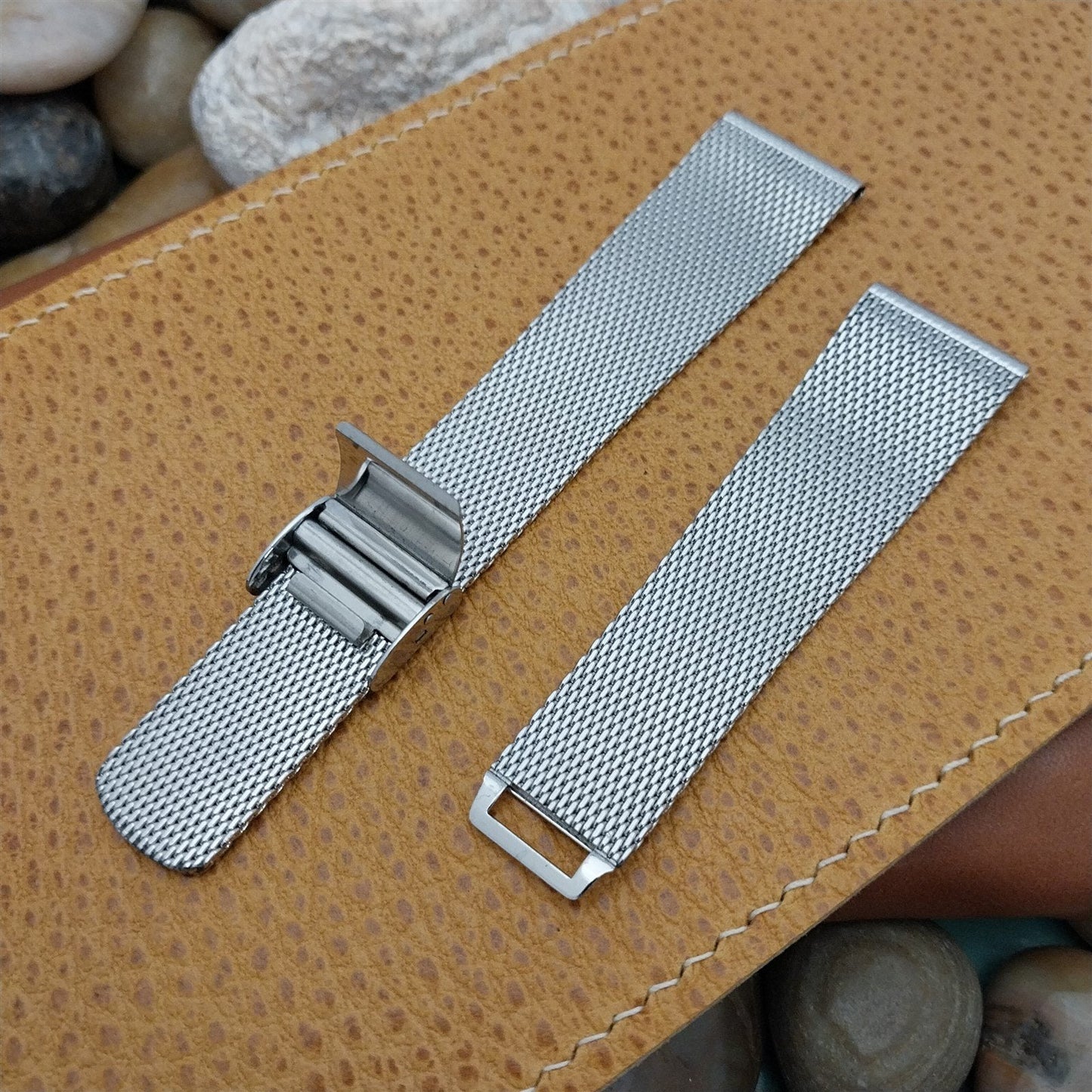 20mm Vintage Seiko Stainless Steel Mesh B063SX Classic Unused Watch Band